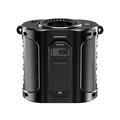 Ventilatore portatile da cintura G30 con power bank e luce LED - 15000 giri/min - Nero