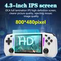 Console di gioco portatile G33 da 4.3" con supporto per 20 emulatori - Bianca
