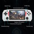 Console di gioco portatile G33 da 4.3" con supporto per 20 emulatori - Bianca