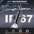 Endoscopio industriale impermeabile G41 con schermo IPS da 4.3" - 20m - Nero