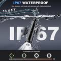 Endoscopio industriale impermeabile G41 con schermo IPS da 4.3" - 5m - Nero