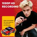G5 Auto Mini fotocamera portachiavi indossabile con luce LED - Rosso