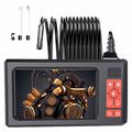 Boroscopio/endoscopio industriale G60 - Cavo da 10m, telecamera da 5.5mm, schermo IPS da 4.3" - Nero