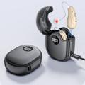GM-362 RIC: apparecchio acustico ricaricabile per anziani - Beige / Nero