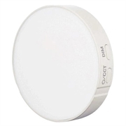 Lampada LED rotonda GODOX LR15Bi - 2800K-6500K, supporto magnetico, USB-C - Bianca