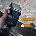 GODOX TT560 II, flash da 433MHz per fotocamere Canon, Nikon e Sony - Nero