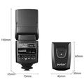 GODOX TT560 II, flash da 433MHz per fotocamere Canon, Nikon e Sony - Nero