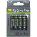 GP ReCyko Pro PhotoFlash Batterie AA ricaricabili 2000mAh - 4 pezzi.