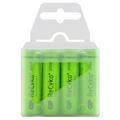 GP ReCyko+ 2700 Batterie AA ricaricabili 2600mAh con scatola di plastica - 4 pezzi.