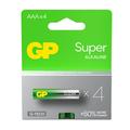 GP Super G-Tech LR03/AAA Pile alcaline 1000mAh - 4 pz.