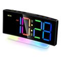 GS-G10 Orologio digitale/sveglia a doppio LED con luce notturna - Nero