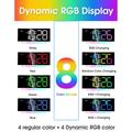GS-G10 Orologio digitale/sveglia a doppio LED con luce notturna - Nero