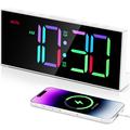 GS-G11 Sveglia digitale RGB con display LED - Bianco