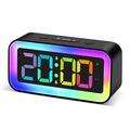 GS202-2 Sveglia digitale LED RGB con luce notturna