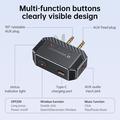 Trasmettitore audio per aereo GT36 con Bluetooth 6.0 - Doppia presa da 3.5mm - Supporta 2 cuffie