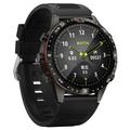 Smartwatch da esterno GT45 con lingua danese - Display HD da 1.6" - Nero