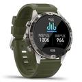 Smartwatch da esterno GT45 con lingua danese - Display HD da 1.6" - Verde