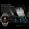 Smartwatch da esterno GT45 con lingua danese - Display HD da 1.6" - Verde