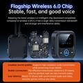 Trasmettitore/ricevitore audio Bluetooth 6.0 GT83 per auto, aereo, TV - USB-C/3.5mm - Nero