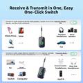 Trasmettitore/ricevitore audio 2 in 1 GT91 - Jack da 3.5mm, Bluetooth 6.0
