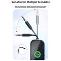 Trasmettitore/ricevitore audio 2 in 1 GT91 - Jack da 3.5mm, Bluetooth 6.0