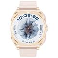 GT99 Smartwatch sportivo 2 in 1 con auricolari wireless - Oro / Rosa