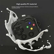 Custodia per Samsung Galaxy Buds 4/4 Pro in stile controller da gioco con moschettone e strumento di pulizia