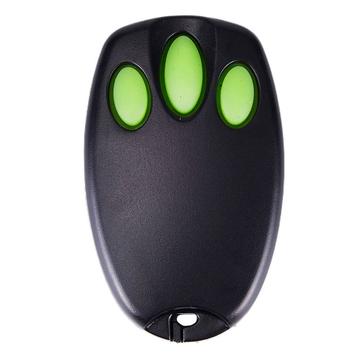 Telecomando apriporta per garage - 3 pulsanti, portata 100 m, compatibile con motori MR e MT - Verde