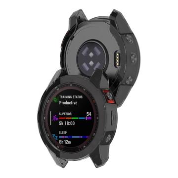 Custodia in TPU Ultrasottile per Garmin Epix Gen 2 - Nero / Trasparente