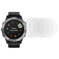 Proteggi Schermo in Vetro Temperato per Garmin Fenix 6/6 Pro - 5 pezzi.
