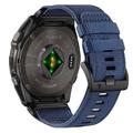 Cinturino Garmin Fenix Tech-Protect in nylon classico - 47mm - Blu notte