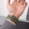 Cinturino Garmin Fenix Tech-Protect in nylon classico - 47mm - Verde militare