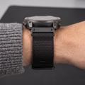 Cinturino Garmin Fenix Tech-Protect in nylon classico - 51mm - Nero