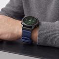 Cinturino Garmin Fenix Tech-Protect in nylon classico - 51mm - Blu notte