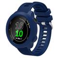Cinturino di Ricambio in Silicone con Telaio Integrato Garmin Forerunner 158 - Blu
