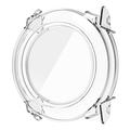 Custodia in Plastica con Pellicola Salvaschermo per Garmin Instinct 3 - 50mm - Chiara