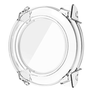 Custodia in Plastica con Pellicola Salvaschermo per Garmin Instinct 3 - 50mm - Chiara