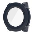 Custodia in Plastica con Pellicola Salvaschermo per Garmin Instinct 3 - 50mm - Sininen