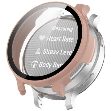 Custodia in Plastica con Pellicola Salvaschermo per Garmin Lily 2 - Rosa