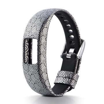 Cinturino in Morbido Silicone per Garmin VivoFit 4 - Nero
