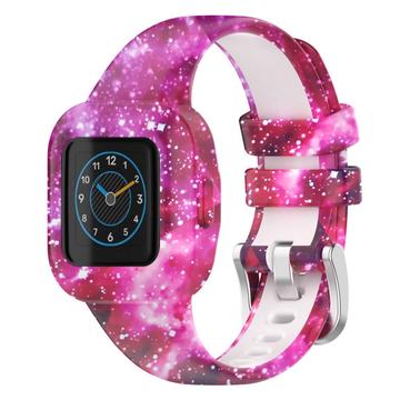 Cinturino in Morbido Silicone per Garmin VivoFit Jr. 3 - Cielo stellato