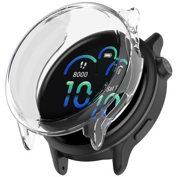 Custodia in TPU per Garmin Vivoactive 6 con Protezione per lo Schermo - Chiaro