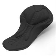 Pantaloncini da ciclismo imbottiti in gel per uomo e donna - Nero