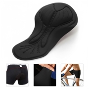 Pantaloncini da ciclismo imbottiti in gel per uomo e donna - Nero
