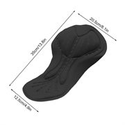 Pantaloncini da ciclismo imbottiti in gel per uomo e donna - Nero