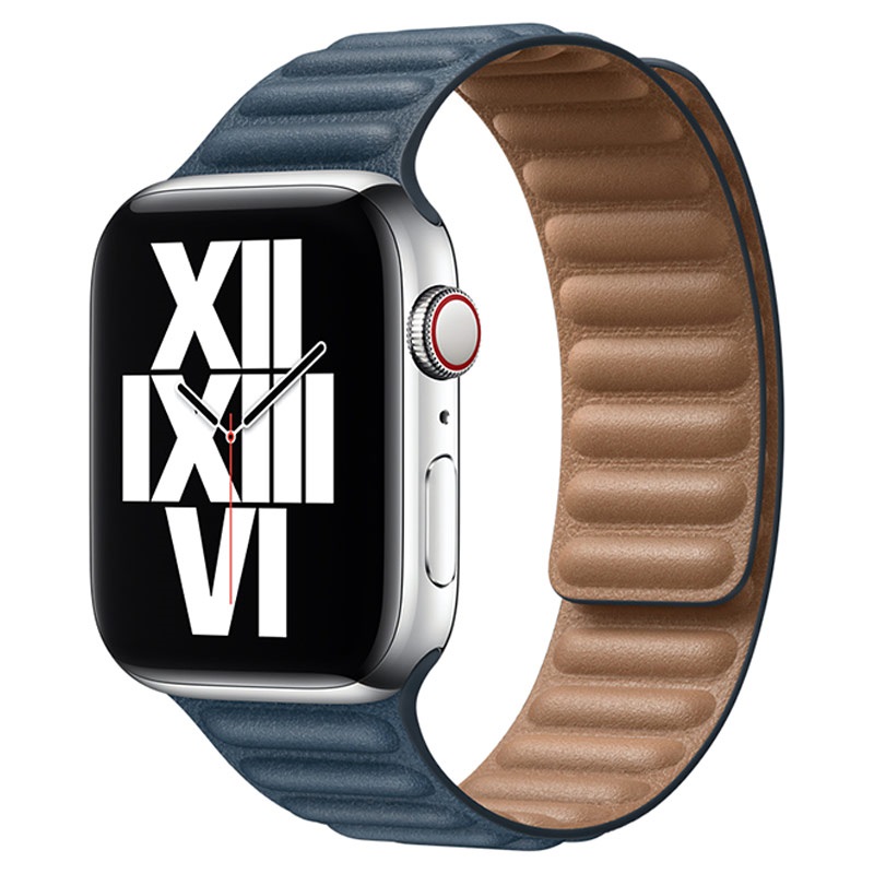Apple Watch 7/SE/6/5/4/3/2/1 Leather Link MY9N2ZM/A - 45mm/44mm/42mm - M/L