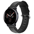 Cinturino in Vera Pelle Samsung Galaxy Watch Active2 - 44mm - Nero