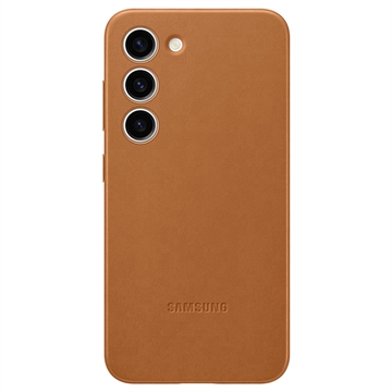 Cover in Pelle per Samsung Galaxy S23+ 5G EF-VS916LAEGWW - Cammello