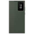 Custodia a Portafoglio Smart View per Samsung Galaxy S23 Ultra 5G EF-ZS918CGEGWW - Verde