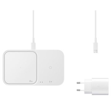 Samsung EP-P5200TWEGWW Wireless Charger Duo Pad - Bianco